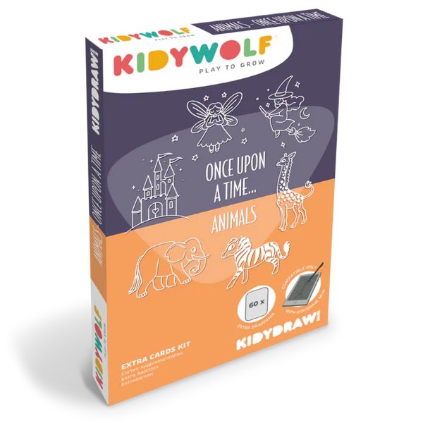 Wkłady KIDYDRAW MINI Once Upon a Time i Animals 60 kart