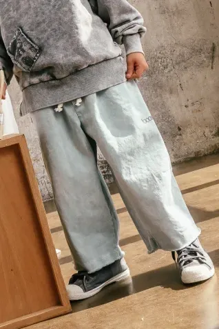 Spodnie dziecięce booso FANCY PANTS MINT