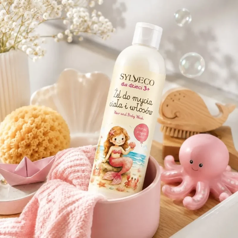 Naturalny żel do mycia włosów i ciała dla dzieci SYLVECO 3+