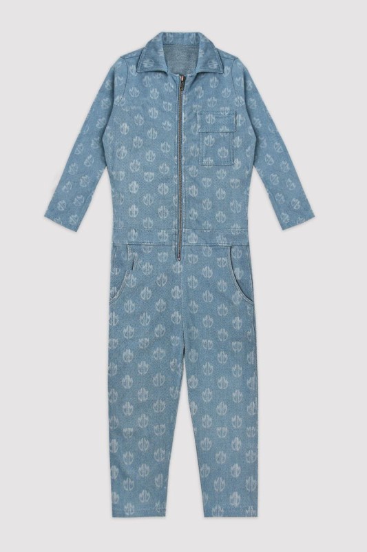 Rampers MINIKID JEANS – unisex kombinezon dziecięcy z miękkiej tkaniny