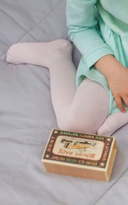 Rajstopki z bawełny organicznej PASTEL