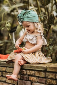Turban ORGANIC premium VINTAGE MINT