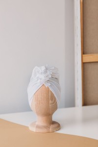 Turban ORGANIC premium WHITE