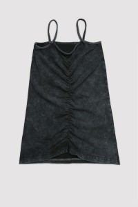 Sukienka ANTHRACITE PINCHED DRESS -50%