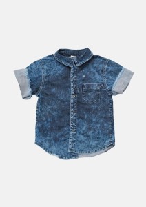 Koszula 504 JEANS SHIRT blue -50%