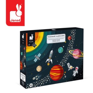 Janod 5 lat+ Puzzle edukacyjne Układ słoneczny 100 el.