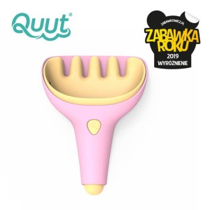 Zestaw łopatka + grabki Raki Banana Pink 12 m+ QUUT