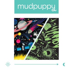 Mudpuppy 8 lat+ Puzzle świecące w ciemności Kosmos 500 el. rodzinne