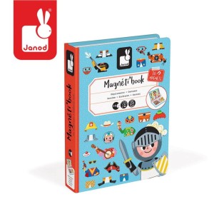 Magnetyczna układanka Kostiumy Chłopiec Magnetibook 3 lata+ Janod J02719