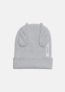 Czapka 701 RIBBING BEANIE WINGS gray marl (jesień/zima)