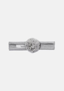 Opaska 916 POM POM HEADBAND gray