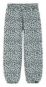 Spodnie LOOSE pocket pants PISTACHIO DOTS -50%