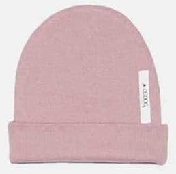 Czapka 605 RIBBING BEANIE light pink (jesień/zima) BEZ SKRZYDEŁ