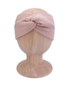 Opaska dziergana BEIGE