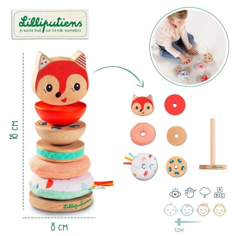 LILLIPUTIENS-Drewniana-ukladanka-piramida-z-miekkimi-elementami-Lisiczka-Alice-polkabubu-2.jpg
