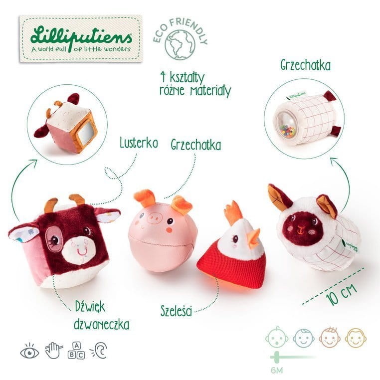 LILLIPUTIENS-Zestaw-4-miekkich-klockow-zwierzatek-wielofunkcyjnych-Farma-polkabubu-2.jpg