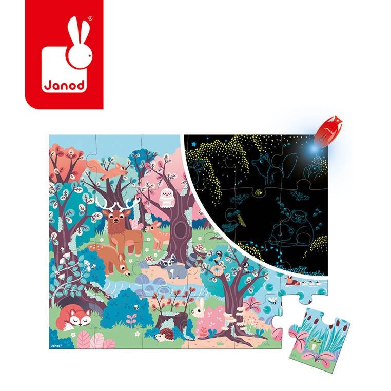 janod-Swiecace-puzzle-z-mini-lampka-UV-Las-polkabubu-2.jpg