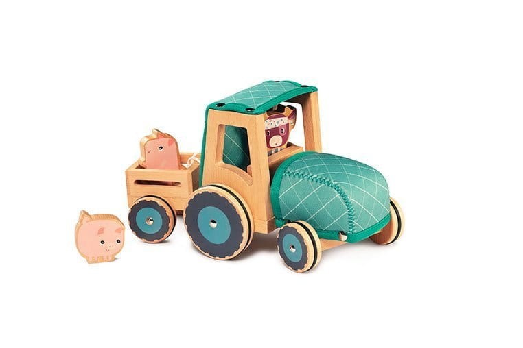 LILLIPUTIENS-Drewniany-traktor-z-przyczepa-i-2-swinkami-Krowka-Rosalie-polkabubu-9.jpg