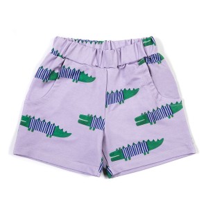 Szorty CROCOS ON LILAC SHORTS -50%