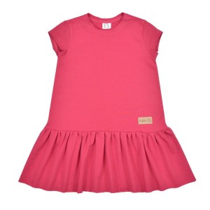 Sukienka Frilly Dress PINK -50%