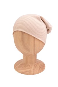 Czapka CREAM RIB szeroki prążek
