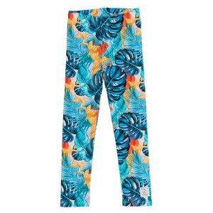 Legginsy MONSTERA BLUE