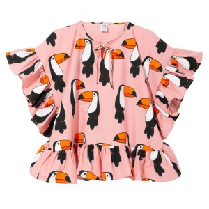 Sukienka Poncho Dress PALE PINK TUCAN