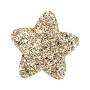 Spinka brokatowa GWIAZDKA DUŻA złota / Gold SIENA 204 10 6595 X