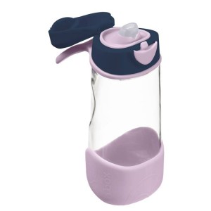 Butelka tritanowa sportowa - bidon Z USTNIKIEM 450 ml INDIGO ROSE | b.box