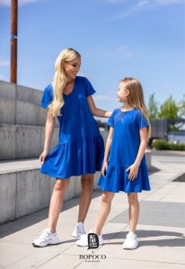 Sukienka NIEBIESKA the new looks for summer (mama&córka) -50%