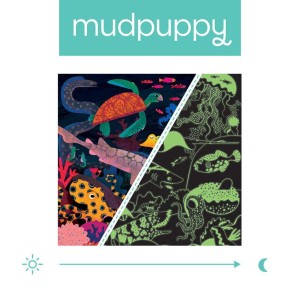 Mudpuppy 8 lat+ Puzzle świecące w ciemności Ocean 500 el. rodzinne