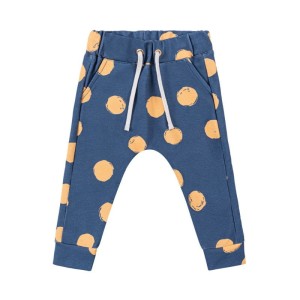 Spodnie KROPKI NIEBIESKIE - DOTS BLUE / PANTS