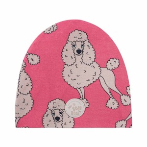 Czapka PUDEL RÓŻ - POODLE PINK / BEANIE