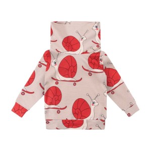 Bluza z kominem ŚLIMAK JASNY - SNAIL LIGHT / SNOOD SWEATSHIRT