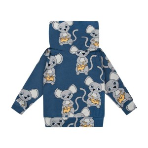 Bluza z kominem MYSZKA GRANAT - MOUSE NAVY / SNOOD SWEATSHIRT