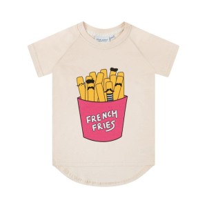 T-Shirt FRYTKI ECRU - FRIES ECRU / T-SHIRT