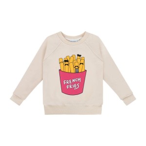 Bluza raglanowa FRYTKI ECRU - FRIES ECRU / SWEATSHIRT