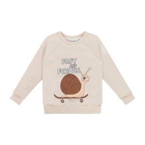 Bluza raglanowa ŚLIMAK ECRU - SNAIL ECRU / SWEATSHIRT