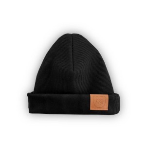 Czapka ORGANIC DEEP BLACK -50%