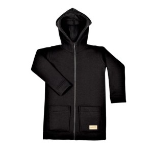 Bluza Zip Hoodie Coat BLACK (mama&dziecko)