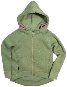 Bluza 222-22 HOODIE ZIP / AURORA BOREALIS OIL GREEN