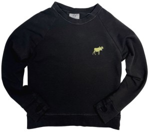 Bluza 247-22 SWEATSHIRT / BLACK MOOSE