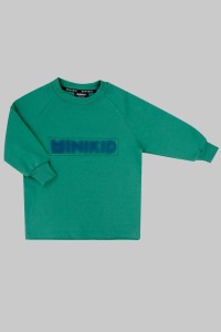 Sukienka BLUR GREEN OVERSIZED DRESS