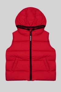 Kamizelka Puchowa DOWN VEST RED -50%