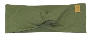 Opaska 287-22 HEADBAND / AURORA BOREALIS - OIL GREEN