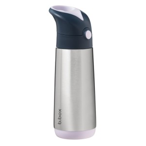 Stalowy bidon termiczny ze słomką 500 ml INDIGO ROSE ( nowy WIĘKSZY model ) | b.box