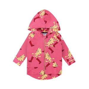 Bluza z kapturem WĘDROWIEC RÓŻ - WALKER PINK / HOODIE