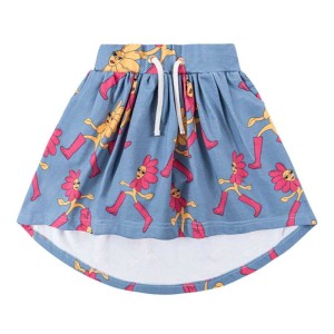 Spódnica midi WĘDROWIEC NIEBIESKI - WALKER BLUE / MIDI SKIRT