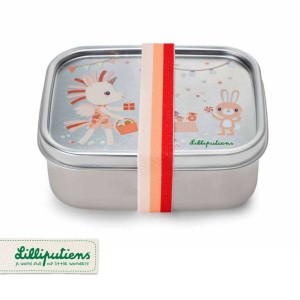 Lunchbox ze stali nierdzewnej Szczęśliwy Jednorożec Lena | LILLIPUTIENS
