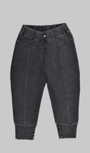 Spodnie BLACK JEANS STRAIGHT CUT PANTS
